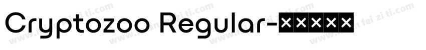 Cryptozoo Regular字体转换